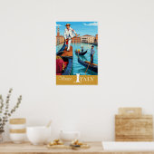 Venetië, Italië poster (Keuken)