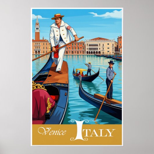 Venetië, Italië poster (Voorkant)