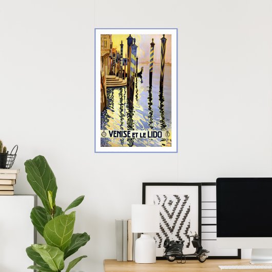  Venetië, Italië Poster (Thuiskantoor)