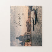 Venetië Italië Puzzel Gondel (Verticaal)