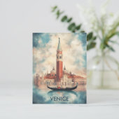 Venetië Italië Reis Briefkaart (Staand voorkant)
