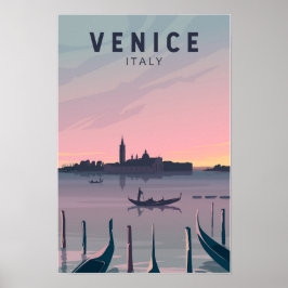 Venetië Italië Reis  Kunst Poster