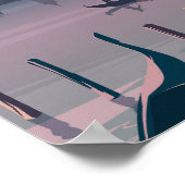 Venetië Italië Reis Kunst Poster (Hoek)