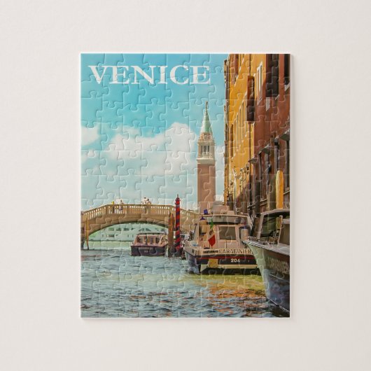  Venetië Italië Reis Legpuzzel (Verticaal)