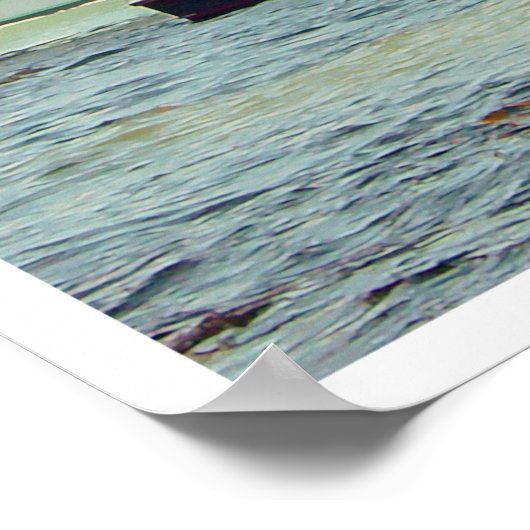  Venetië Italië Reis Poster (Hoek)