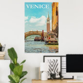  Venetië Italië Reis Poster (Thuiskantoor)