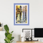 Venetië Italië Reisgroot Poster (Thuiskantoor)