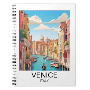 Venetië Italië Reiskunstwerk Notitieboek