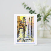Venetië, Italië, Reisposter Briefkaart (Staand voorkant)