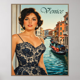 Venetië, Italië reisposter Poster