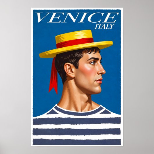 Venetië, Italië Reisposter Poster (Voorkant)