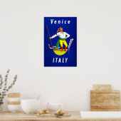 Venetië, Italië reisposter Poster (Keuken)