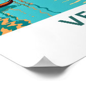 Venetië Italië Reisprint Poster (Hoek)