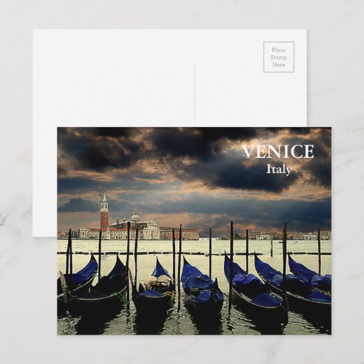 Venetië Italië Reistoerisme Aangepast Briefkaart (Voorkant / Achterkant)