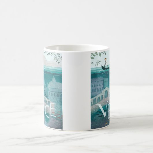 Venetië Italië Reisvacature Gondola Koffiemok (Center)