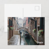 Venetië Italië Reizen Briefkaart (Voorkant / Achterkant)