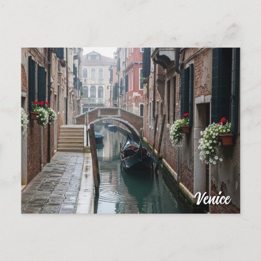 Venetië Italië Reizen Briefkaart (Voorkant)