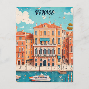 Venetië Italië Reizen Briefkaart