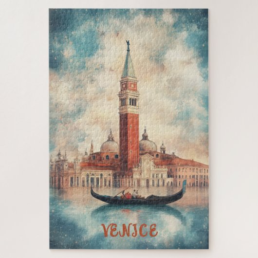 Venetië Italië Reizen Legpuzzel (Verticaal)