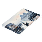 Venetië Italië Reizen Souvenir Waterverf Magneet (Linkerzijde)