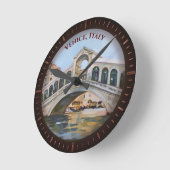 Venetië, Italië - Rialto-brug Ronde Klok (Hoek)