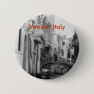 Venetië, Italië Ronde Button 5,7 Cm