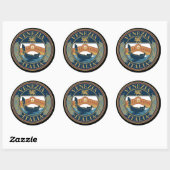Venetië Italië Ronde Sticker (Vel)