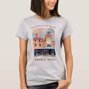 Venetië, Italië   San Giacométo T-Shirt