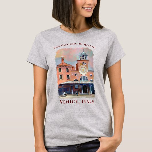 Venetië, Italië | San Giacométo T-Shirt (Voorkant)
