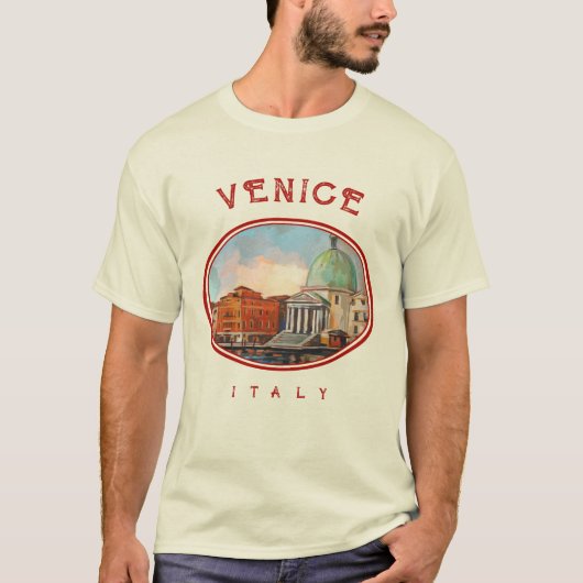 Venetië, Italië - San Simeone Piccolo T-shirt (Voorkant)