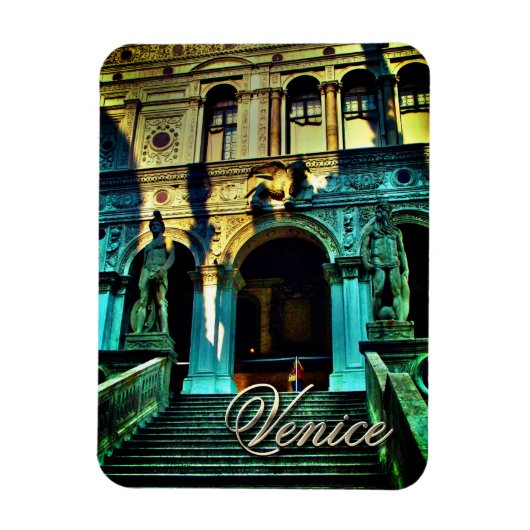 Venetië, Italië | Scala dei Giganti, Palazzo Ducal Magneet (Verticaal)