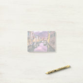 Venetië, Italië Schilderachtig kanaal en Venetiaan Post-it® Notes (Op bureau)