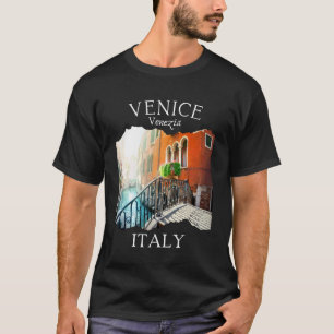 Venetië Italië Souvenir Antiek Europees Reizen Ita T-shirt