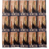 Venetië Italië Stampostergordijn Douchegordijn (Voorkant)