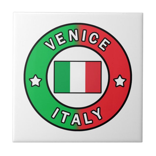 Venetië Italië Tegeltje (Voorkant)