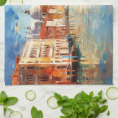 Venetië, Italië Theedoek (Gevouwen)