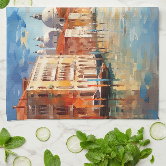 Venetië, Italië Theedoek (Gevouwen)