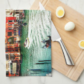 Venetië - Italië Theedoek (Quarter Fold)