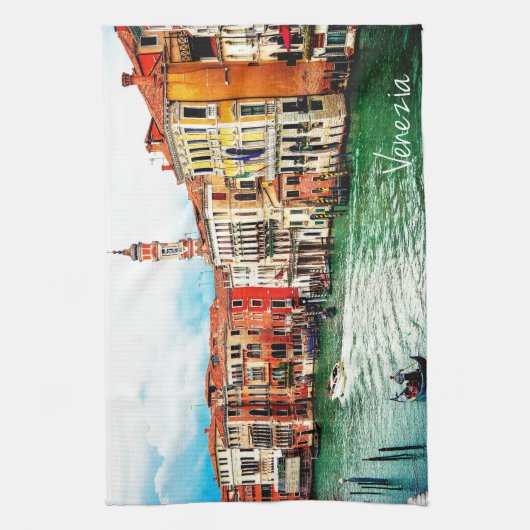 Venetië - Italië Theedoek (Verticaal)
