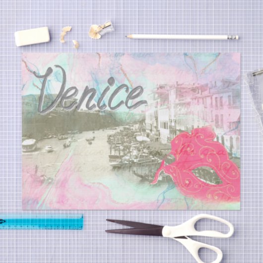  Venetië, Italië Tissuepapier (Craft)