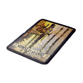  Venetië Italië Travel Poster Badmatten (Gekanteld)