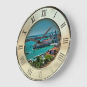 Venetië, Italië - Uitzicht vanuit de lucht Grote Klok (Hoek)