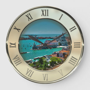 Venetië, Italië - Uitzicht vanuit de lucht Grote Klok