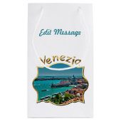 Venetië, Italië - Uitzicht vanuit de lucht Klein Cadeauzakje (Achterkant)