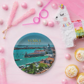 Venetië, Italië - Uitzicht vanuit de lucht Papieren Bordje (Feest)