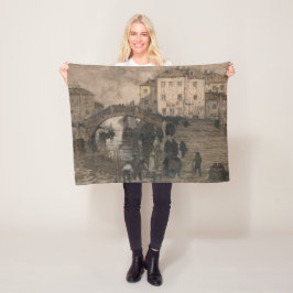 Venetië, Italië ( Venetiaans landschap) Fleece Deken