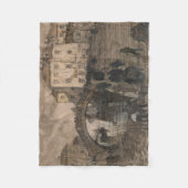 Venetië, Italië ( Venetiaans landschap) Fleece Deken (Voorkant)