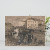 Venetië, Italië ( Venetiaans landschap) Kaart (Staand voorkant)