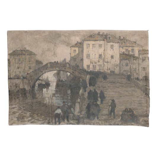 Venetië, Italië ( Venetiaans landschap) Kussensloop (Voorkant-Links)