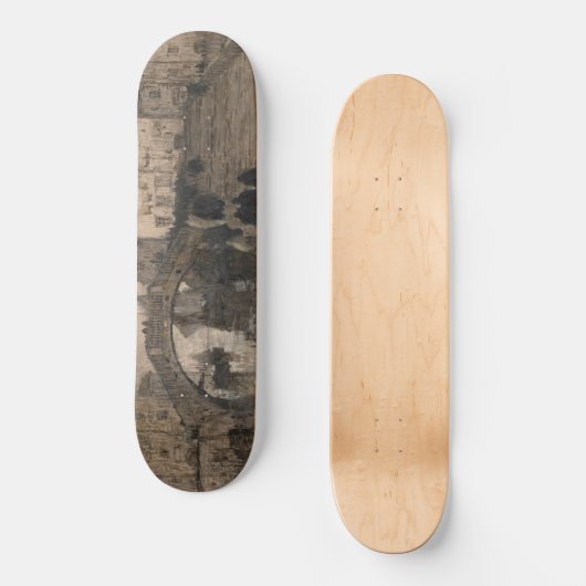 Venetië, Italië ( Venetiaans landschap) Persoonlijk Skateboard (Voorkant)
